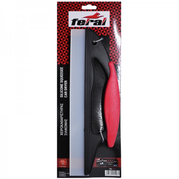 Χειροκαθαριστήρας Τζαμιών Σιλικόνης Feral Silicone Wiper