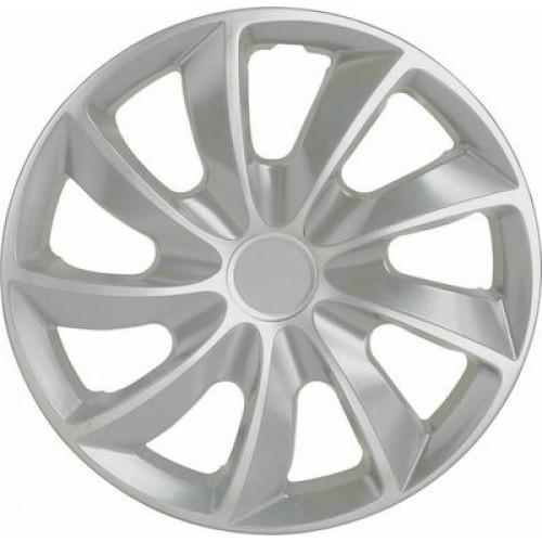 Τάσια αυτοκινήτου WJ-5084-15-A - 15" ιντσών - Ασημί - 4 τμχ
